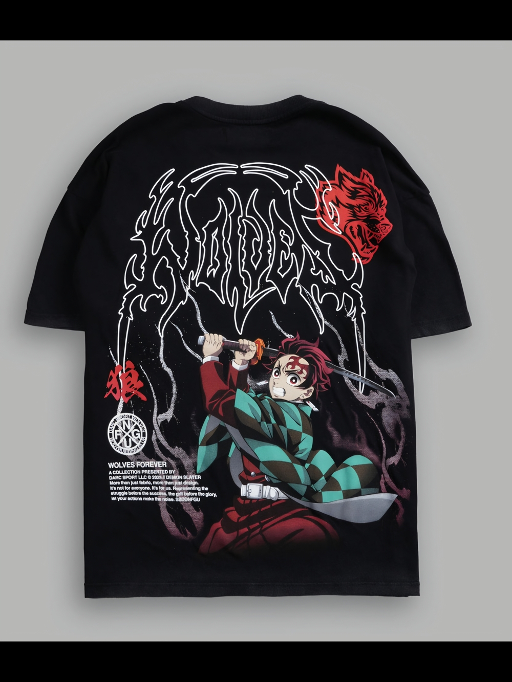 Darc Sport × Demon Slayer Graphic Tee Tanjiro